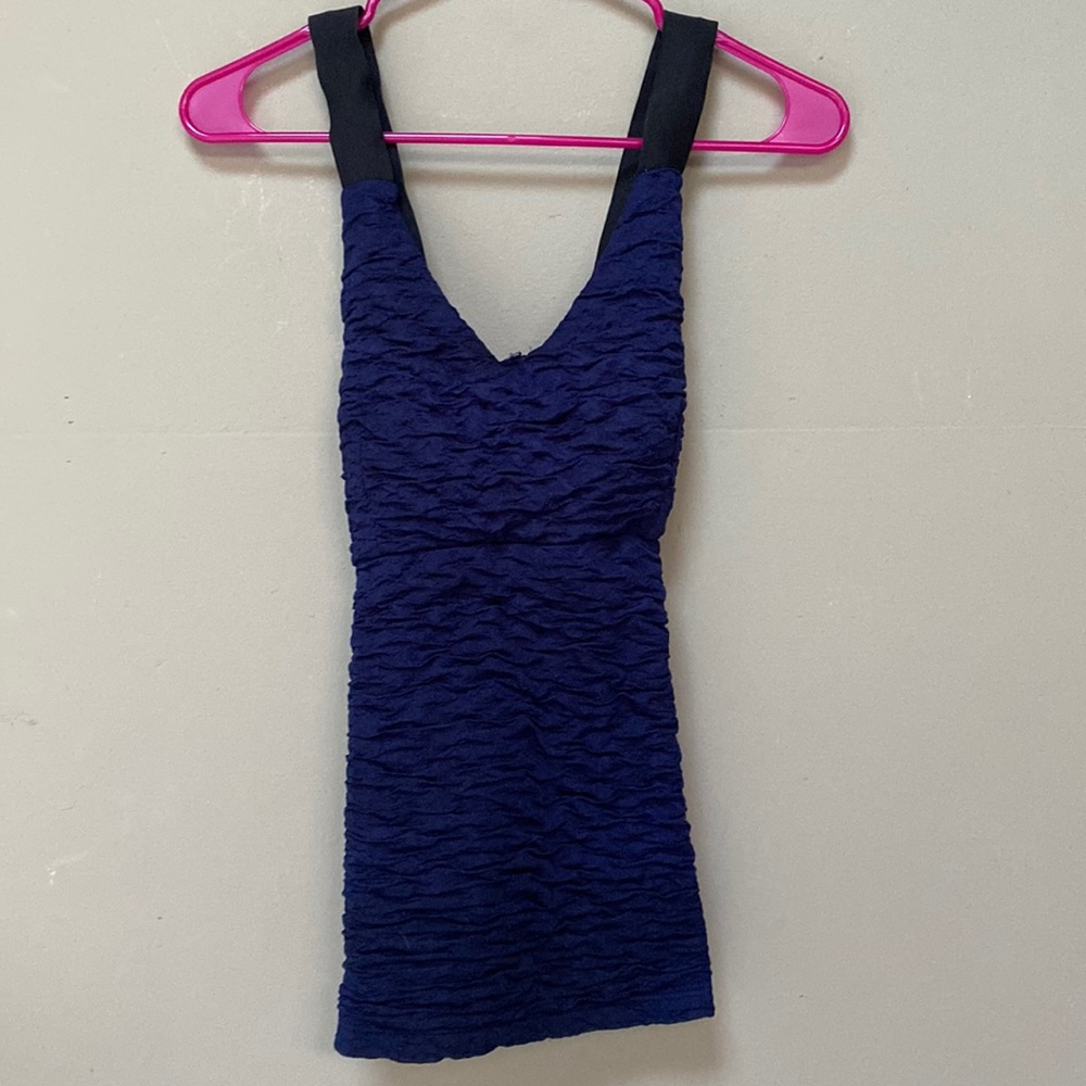 Navy Blue Top